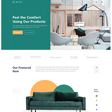 K-Orsi - Figma UI Design