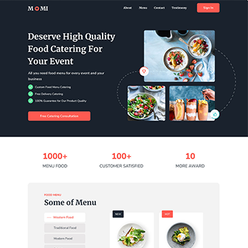 Momi - Figma UI Design