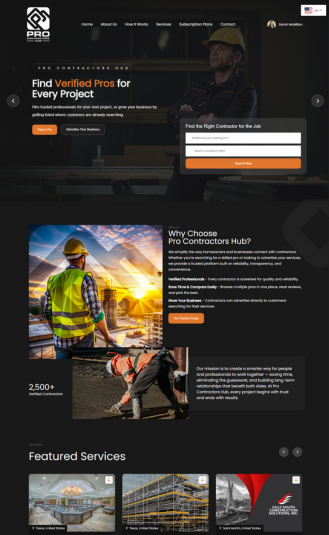 Connecting homeowners and businesses with trusted local contractors made simple. Laravel based project