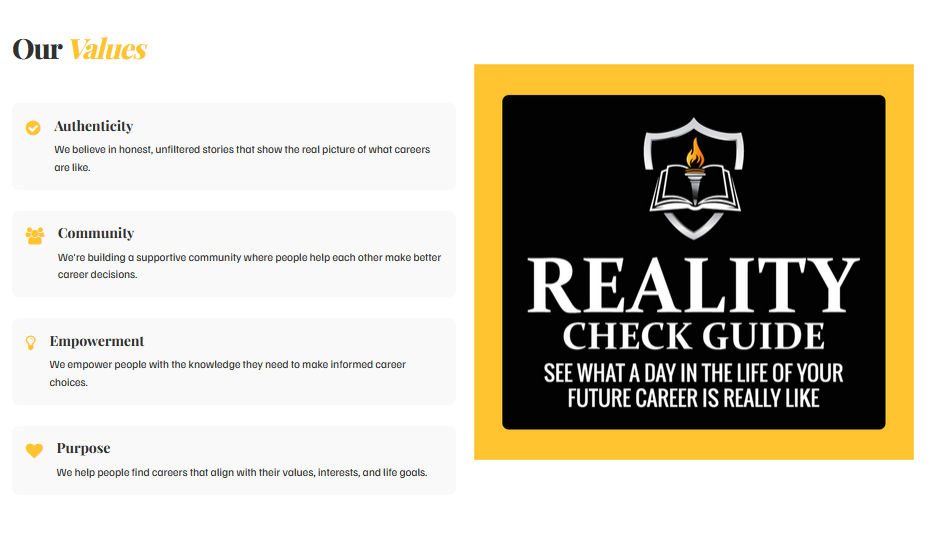 Reality Check Guide