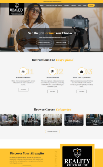 Helping you explore, share, and succeed in your career journey. Laravel based project