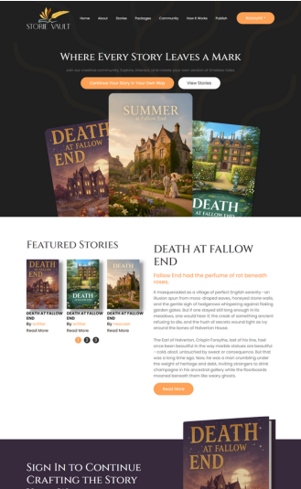 Where Every Story Leaves a Mark Inertia based project